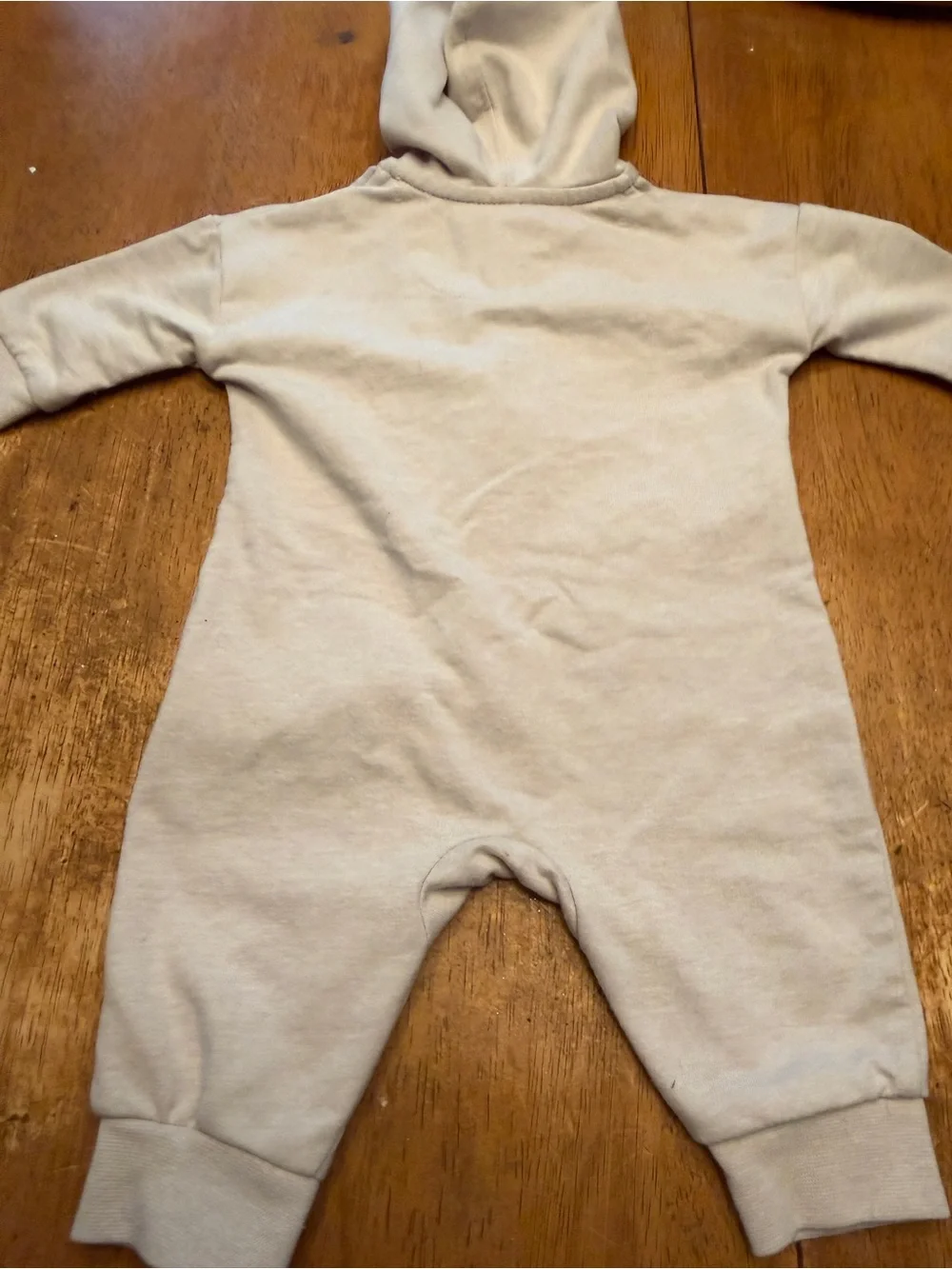 Nike infant Cream Zip Hoodie Romper & Teal Short-Sleeve Onesie